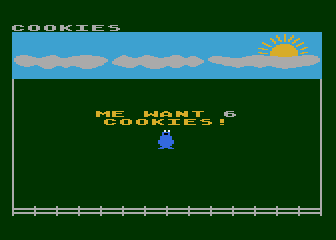 Cookie Monster atari screenshot